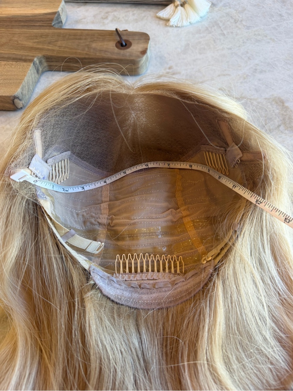 HAIRALICIOUS | Elsa Hosk Human Hair HD Lace Glueless Wig 22” Small - Picture 8 of 14